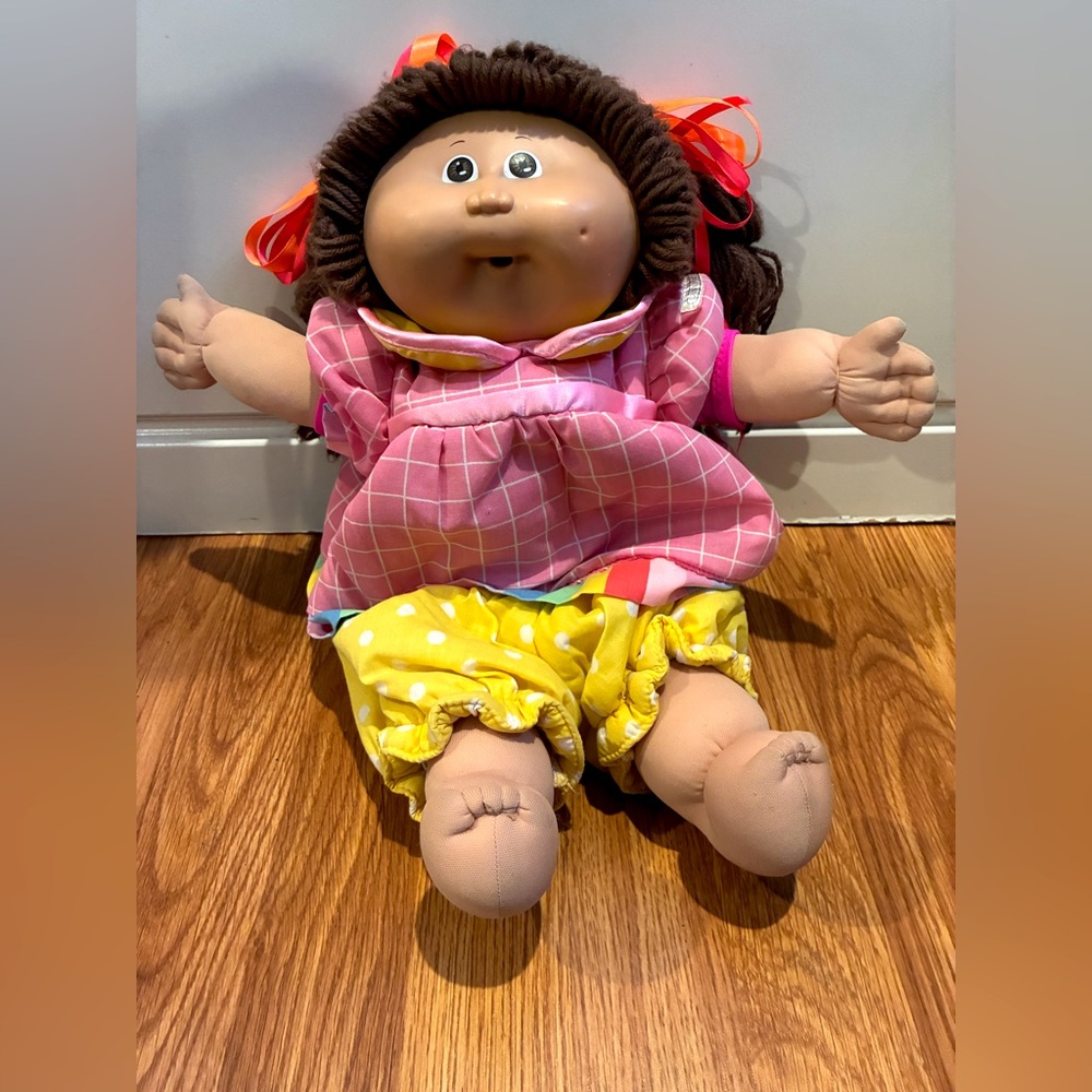 Vintage 1985 Rare Cabbage Patch Clown Doll
